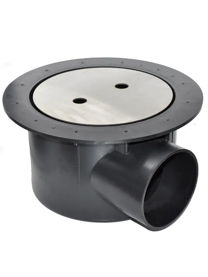 Odpływ Denny PVC Pokrywa Ze Stali Nierdzewnej110mm