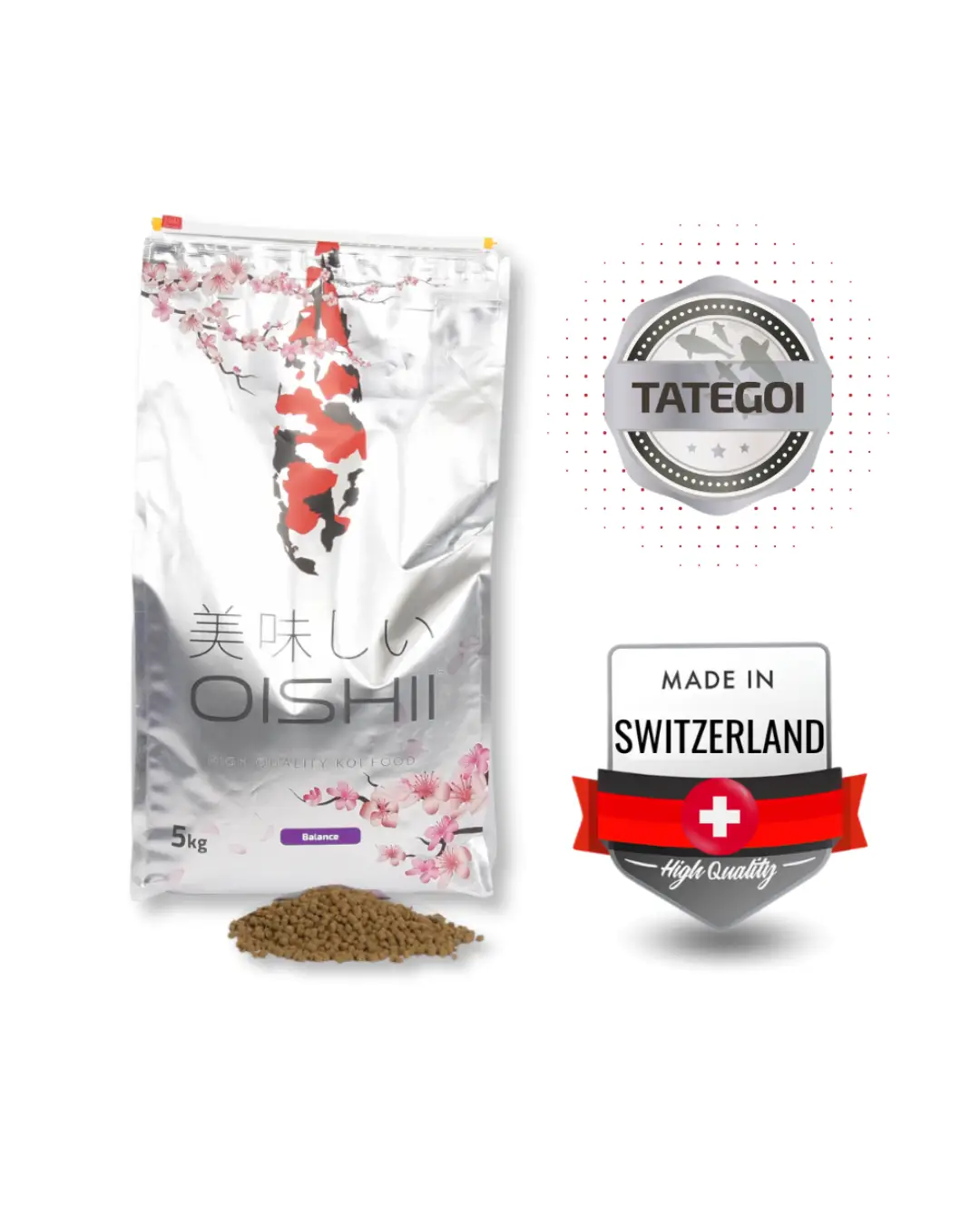Oishii® Balance 5kg - Tonący 4.5 mm