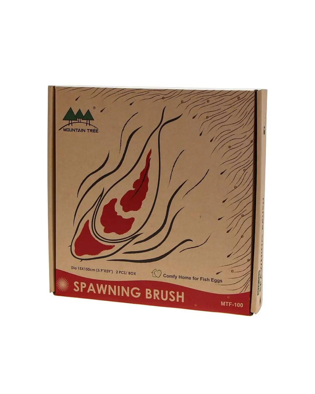 Mountain Tree Spawning Brush – szczotka do tarła i składania ikry (2 sztuki) - obrazek 3